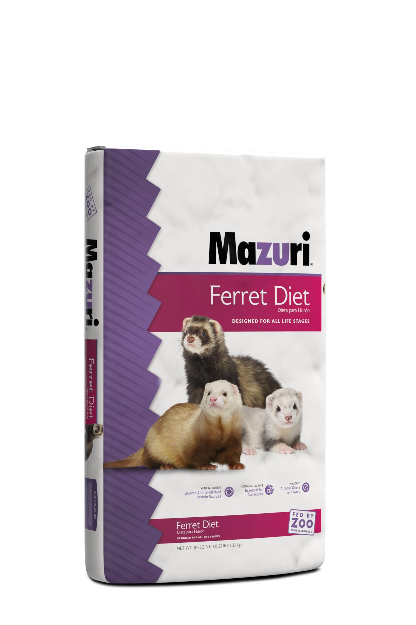 Mazuri Ferret Food — Alimento Seco Alto en Proteínas para Hurones