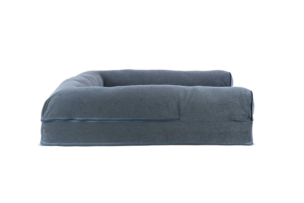 Furhaven Cooling Gel — Cama Ortopédica con Gel Refrescante, Bolsters Removibles y Cubierta Lavable para Perros Grandes