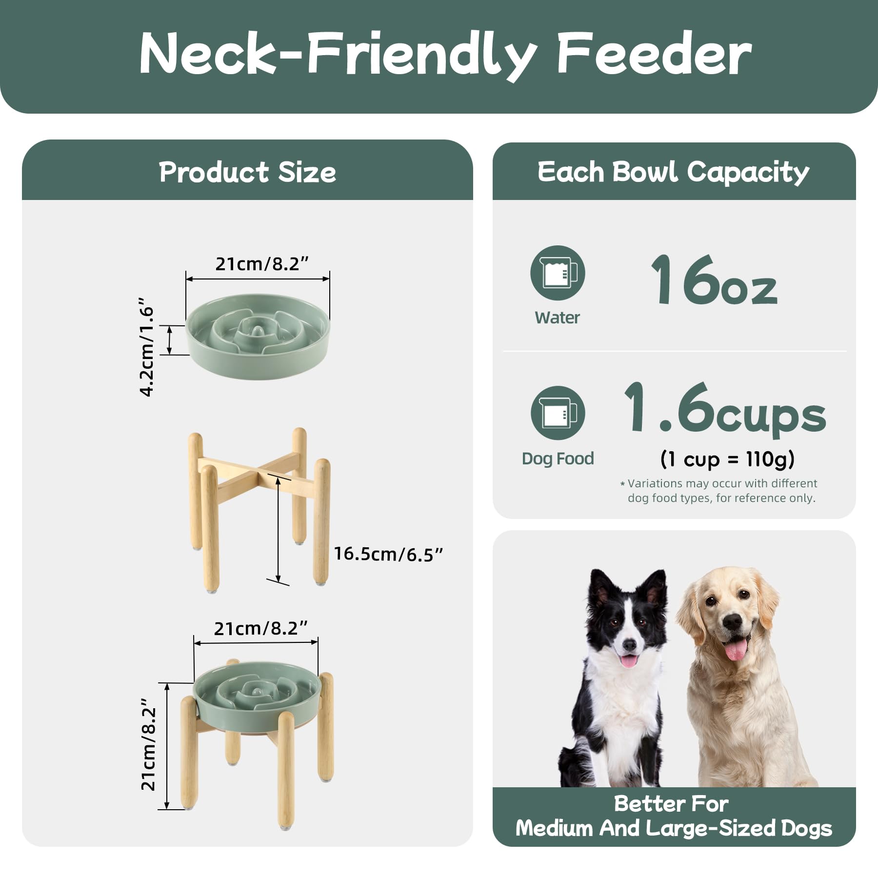 Havniva — Tazón Comedero Lento de Cerámica para Mascotas — Alimentación Pausada y Saludable para Perros y Gatos