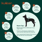 Kuoser — Chaleco Salvavidas con Alta Flotación, Tiras Reflectantes y Asa de Rescate para Perros