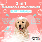 Alpha Dog Series — Shampoo y Acondicionador 2 en 1 con Aloe Vera para Perro, Fórmula Natural, pH Balanceado y Sin Lágrimas