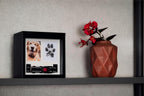 OtterPets — Urna Memorial para Cenizas de Mascotas con 4 Tipos de Exhibición, Kit de Huella y Bolsa de Franela para Perros y Gatos