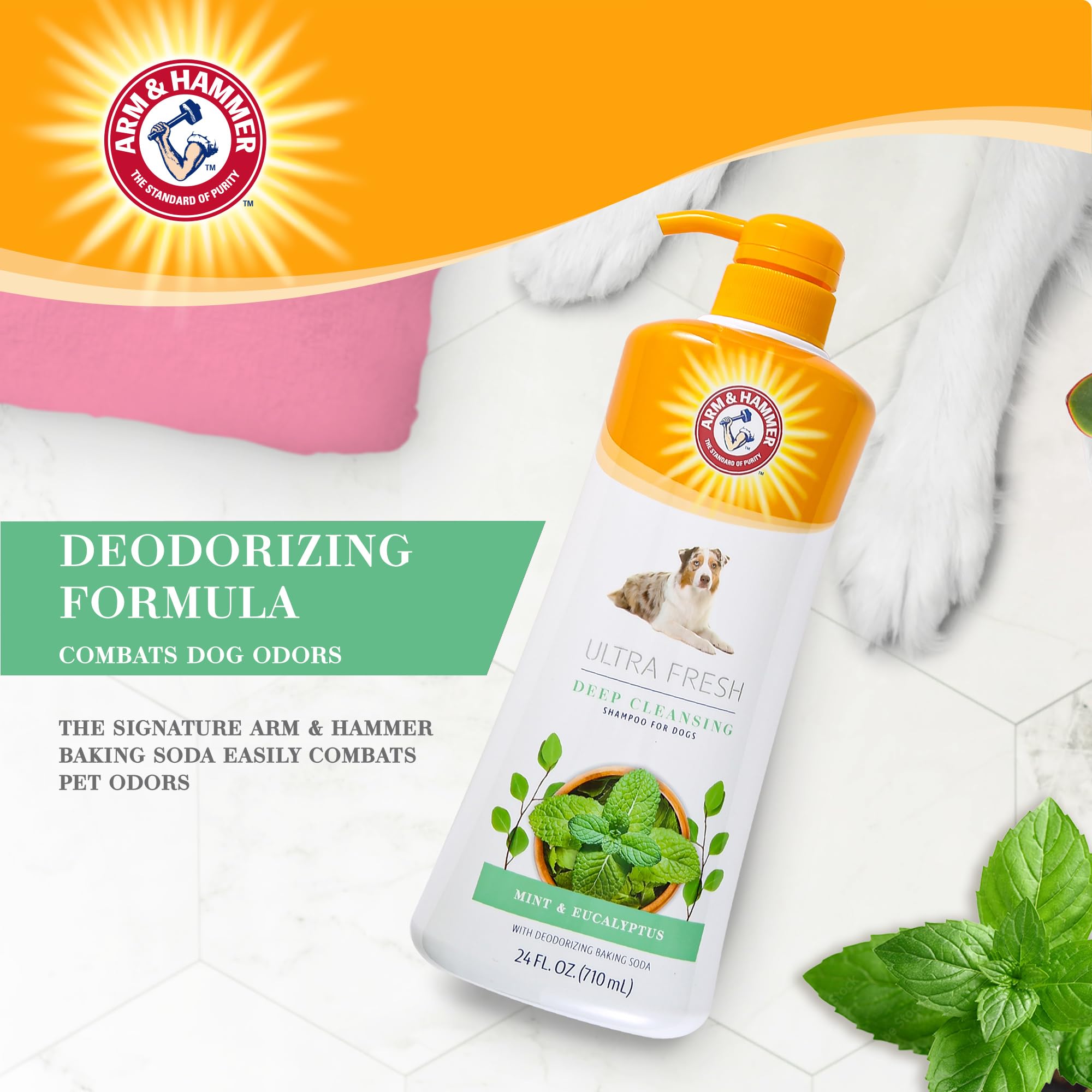 Arm & Hammer Ultra Fresh — Shampoo y Acondicionador para Cachorro