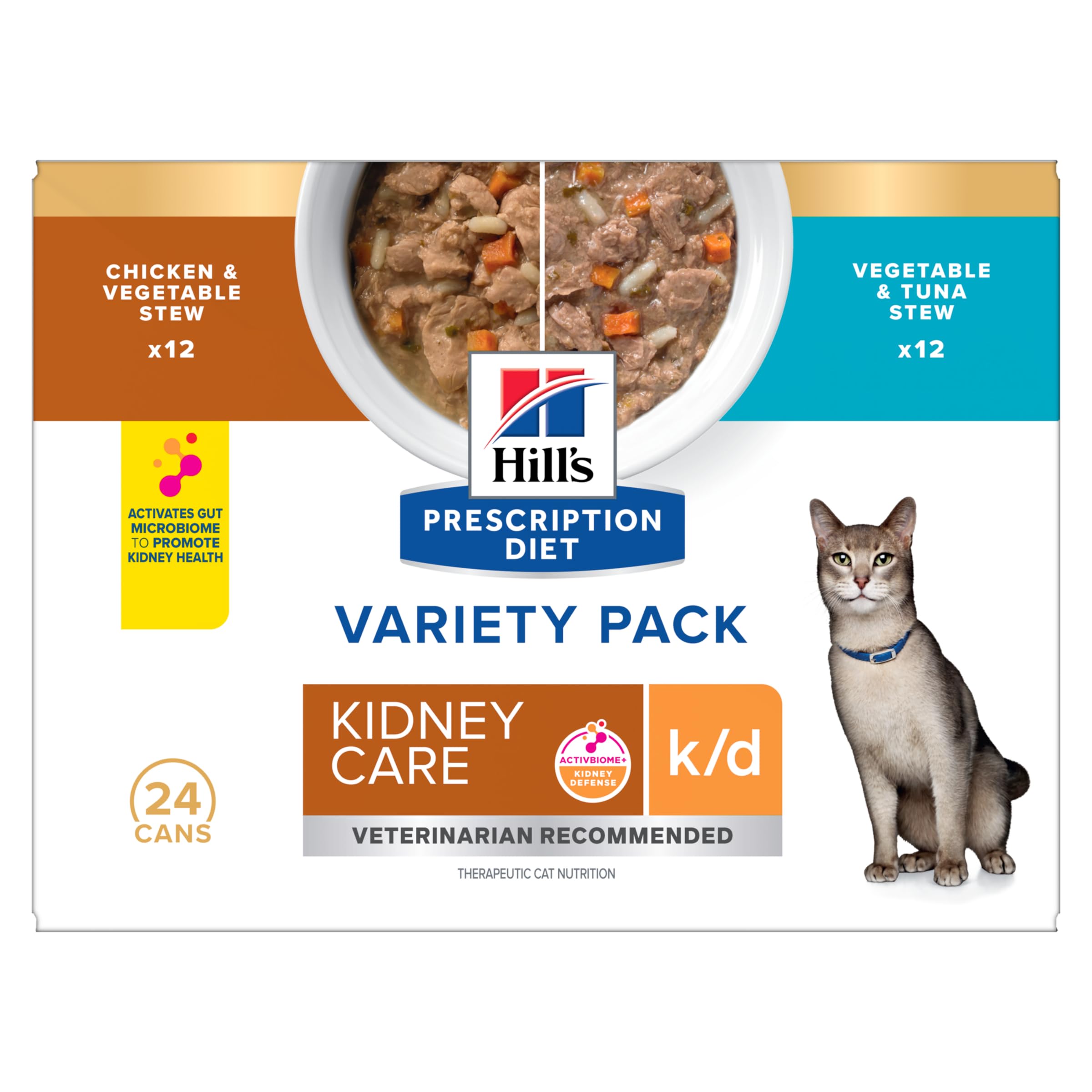 Hill's Prescription Diet Kidney Care — Alimento Húmedo Veterinario para Gato