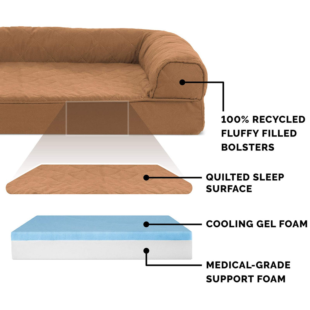 Furhaven Cooling Gel — Cama Refrescante con Gel para Perro