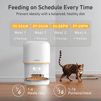 Yuposl — Comedero Automático Programable para Gatos y Perros con Control de Porciones y Batería de 180 Días