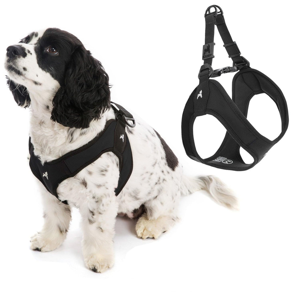 Gooby Escape Free Easy Fit — Arnés Antijale con Diseño Step-In y Hebilla de Liberación Rápida para Perros Pequeños y Medianos