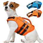Kuoser — Chaleco Salvavidas Ajustable con Asa de Rescate y Reflectores para Perro
