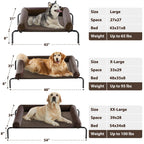 RRPETHOME — Cama Elevada Refrescante con Malla Transpirable y Patas Antideslizantes para Perros Grandes