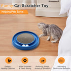 LYCTDD — Rascador Interactivo con Pista de Bolas y Tablero Rascador para Gatos Adultos y Gatitos de Interior
