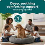 FurHaven Calming Cuddler — Cama Donut Calmante de Peluche para Perros y Gatos