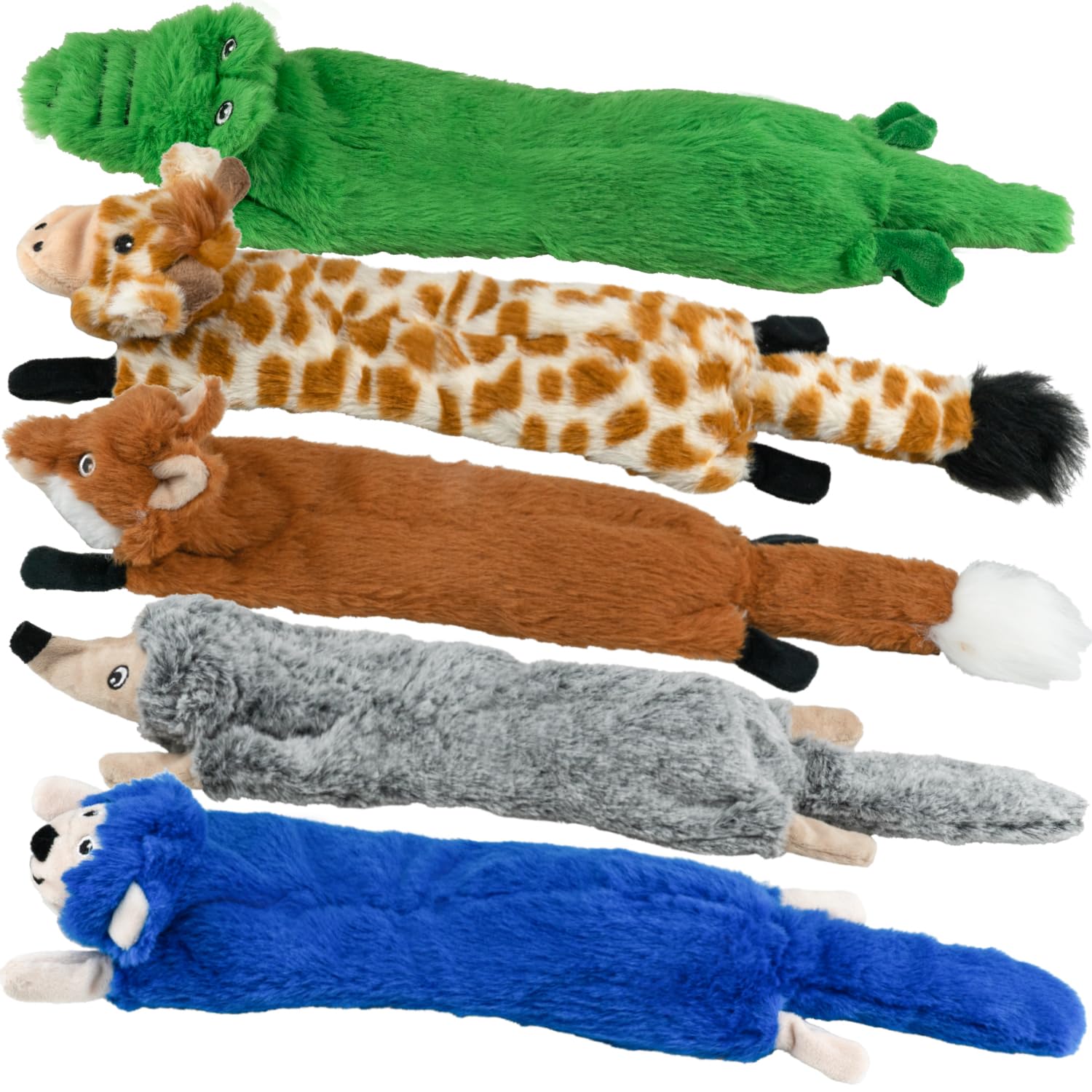 SHARLOVY Bubble Plush — Juguetes de Peluche Chirriantes y Crujientes sin Relleno para Perro