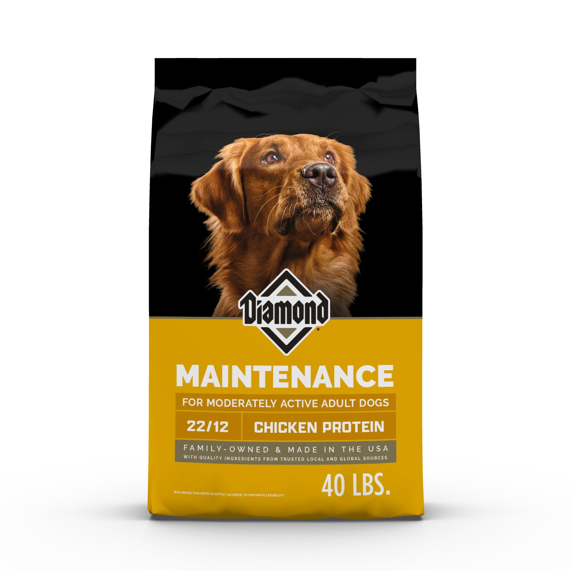 Diamond — Croquetas para Perros Adultos Muy Activos y Deportivos con Proteína, Probióticos y Antioxidantes
