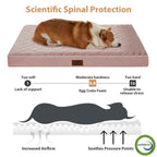 WNPETHOME — Cama Ortopédica Impermeable con Funda Lavable y Base Antideslizante para Perro