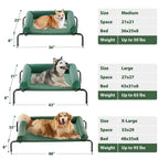 RRPETHOME — Cama Elevada Refrescante con Malla Transpirable y Patas Antideslizantes para Perros Grandes