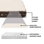 Furhaven — Cama Ortopédica con Cubierta Lavable y Desmontable para Perro