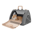 SportPet Designs — Transportadora Plegable para Gato con Puerta Lateral Abatible