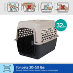 Petmate Vari Kennel — Jaula Transportadora Resistente para Perro