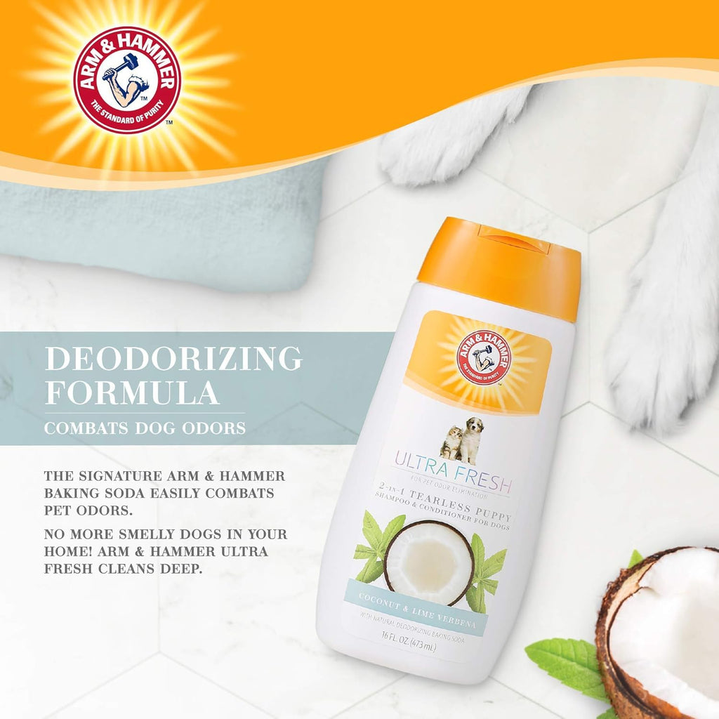 Arm & Hammer Ultra Fresh — Shampoo y Acondicionador para Cachorro