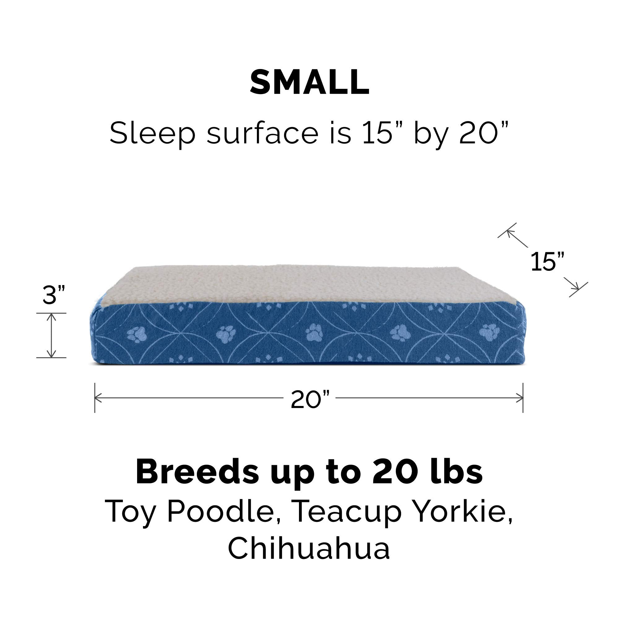 Furhaven — Cama Ortopédica con Cubierta Lavable y Desmontable para Perro