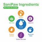 PawZ SaniPaw — Spray Limpiador de Patas y Eliminador de Olores para Perro