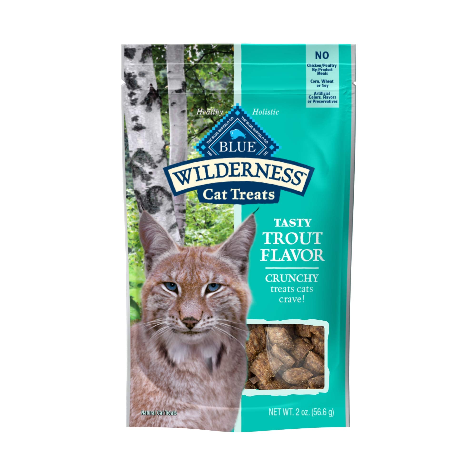 Blue Buffalo Wilderness — Premios y Snacks Naturales Sin Granos para Gato