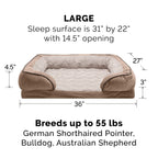 Furhaven Cooling Gel — Cama con Gel Refrescante para Perro