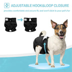 Avont 3 Pack Washable Female Dog Diapers, Premium Reusable Highly Absorbent Doggie Period Panties Durable Dog Diaper Cover