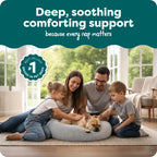 FurHaven Calming Cuddler — Cama Donut Calmante de Peluche para Perros y Gatos