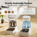 Gardner Pet — Bebedero Automático por Gravedad con Tazón de Acero Inoxidable para Perros y Gatos
