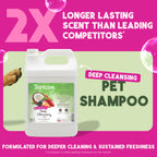 TropiClean Shampoo Galón — Shampoo Natural de Limpieza Profunda para Perros y Gatos