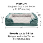 Furhaven Cooling Gel — Cama con Gel Refrescante para Perro