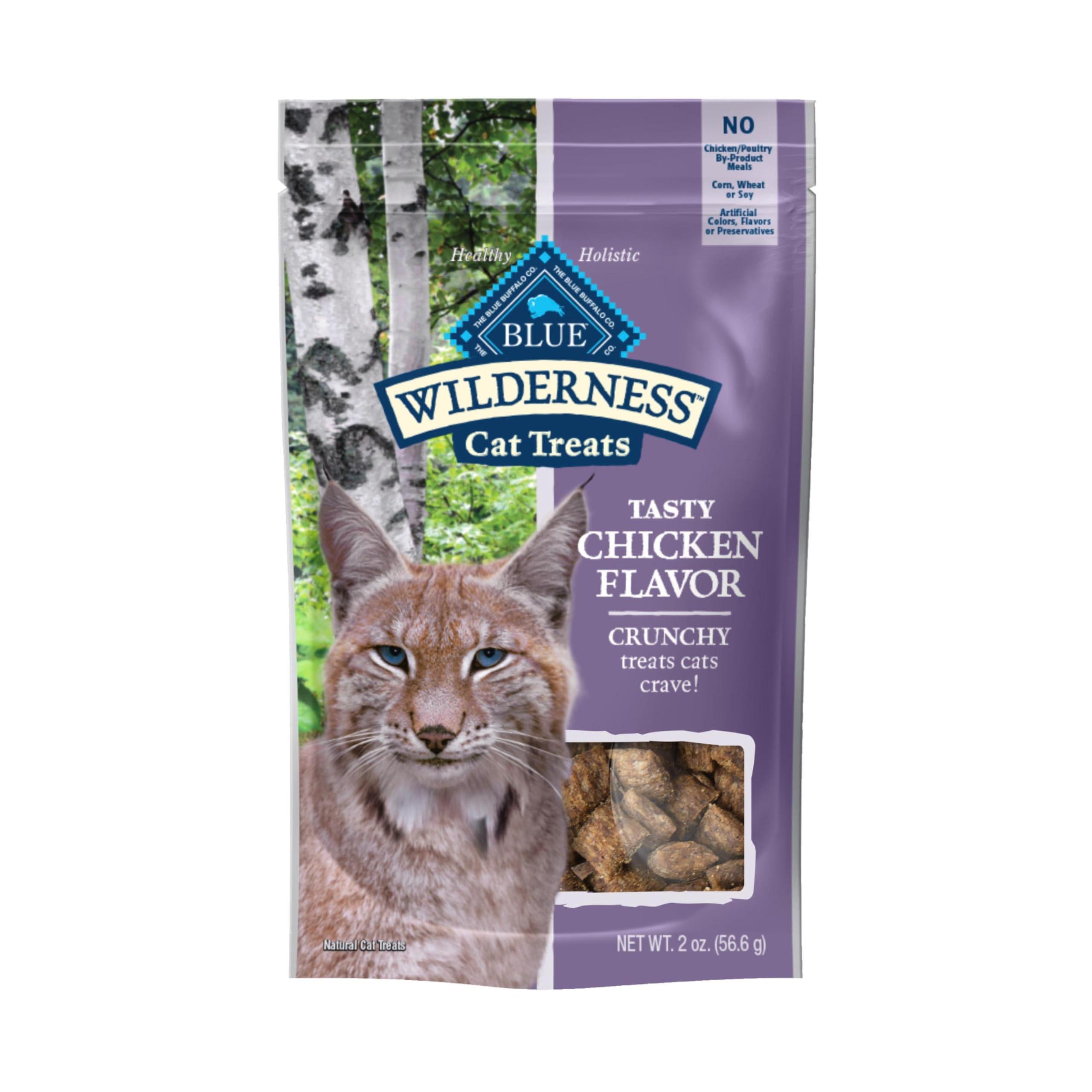 Blue Buffalo Wilderness — Premios y Snacks Naturales Sin Granos para Gato