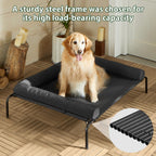 RRPETHOME — Cama Elevada Refrescante con Malla Transpirable y Patas Antideslizantes para Perros Grandes
