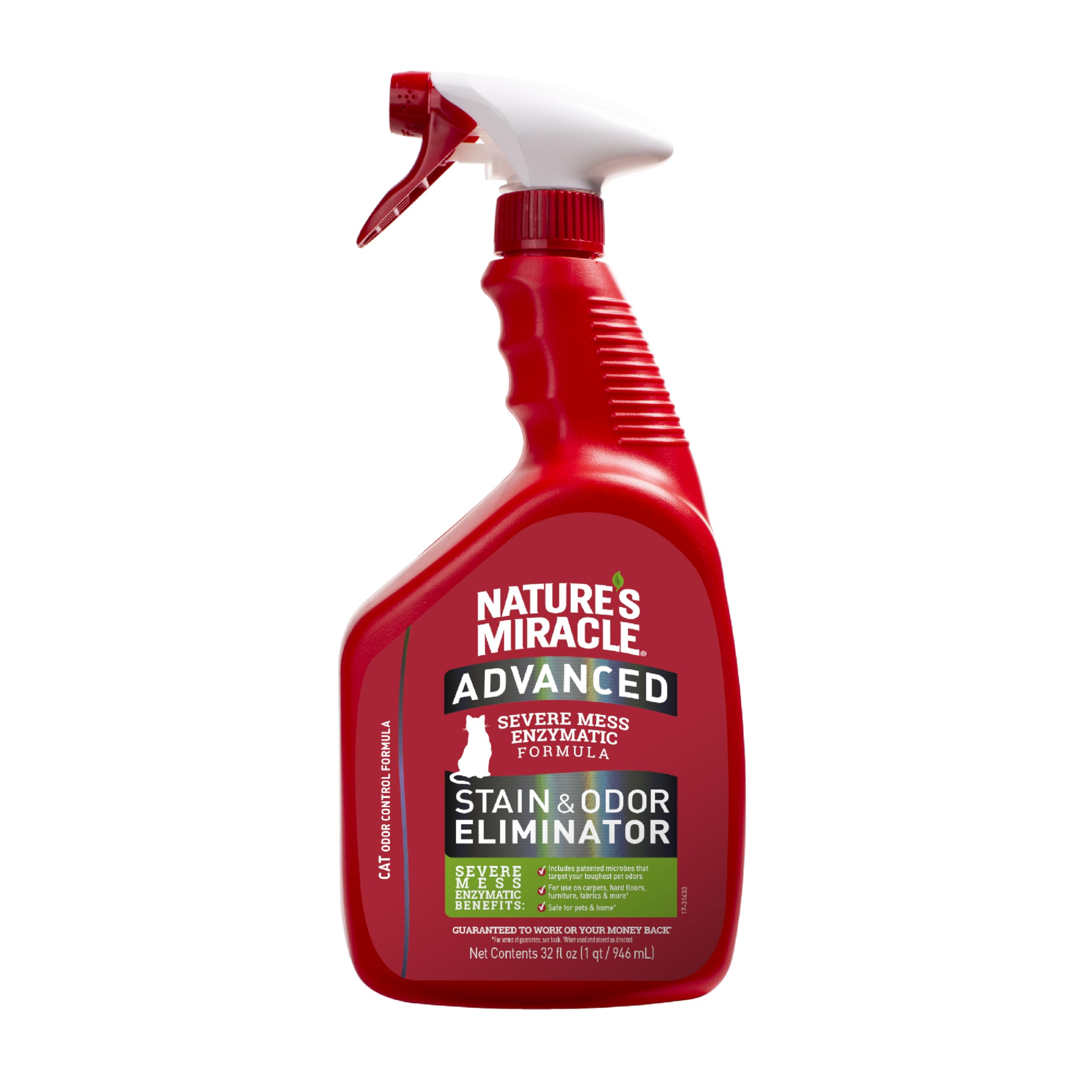 Nature's Miracle Advance — Eliminador de Manchas y Olores para Gato
