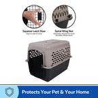 Petmate Vari Kennel — Jaula Transportadora Resistente para Perro