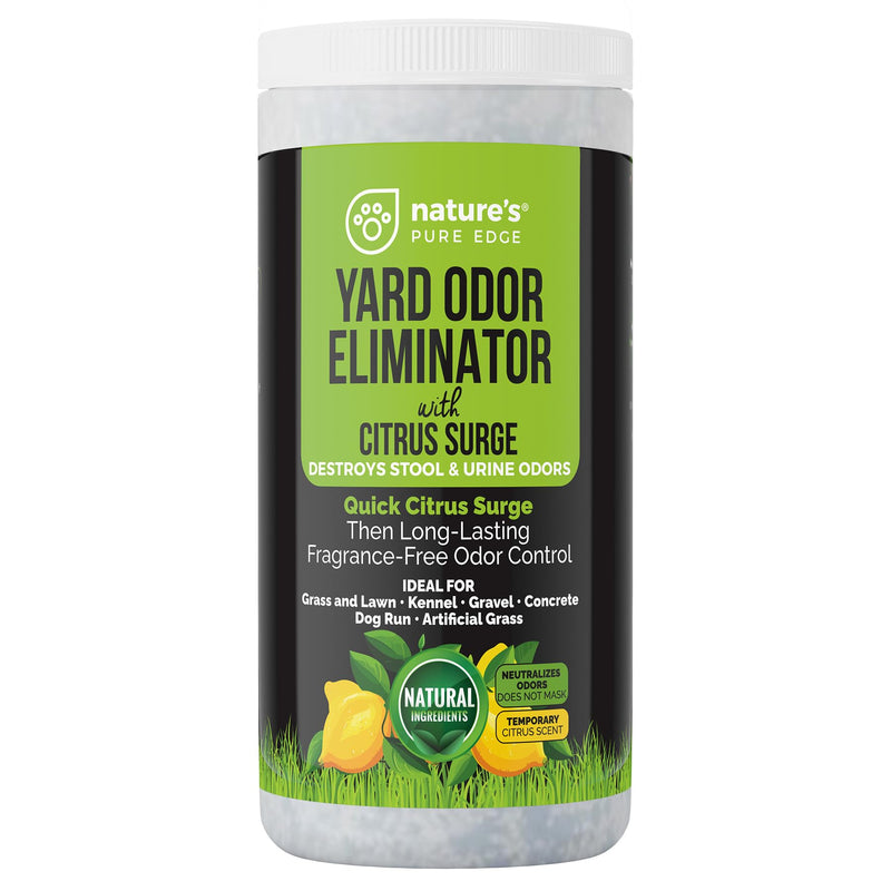 Nature's Pure Edge — Eliminador de Olores para Jardín y Espacios Exteriores con Mascotas