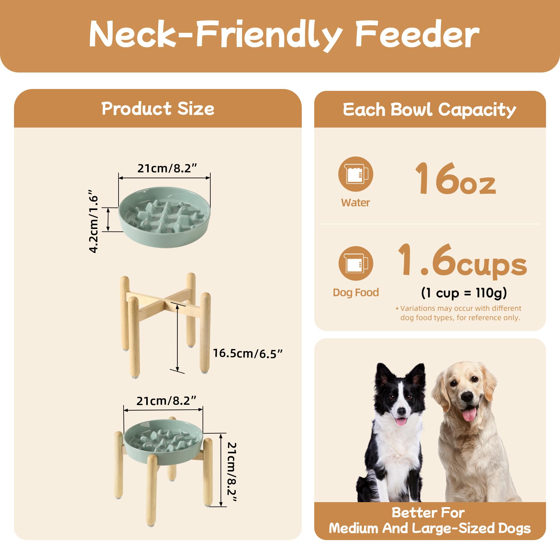 Havniva — Tazón Comedero Lento de Cerámica para Mascotas — Alimentación Pausada y Saludable para Perros y Gatos