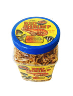 Zoo Med Sun-Dried Red Shrimp — Camarones Secados al Sol para Tortugas Acuáticas y Peces de Acuario