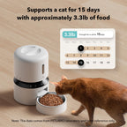 PETLIBRO — Comedero Automático WiFi 5G con Dispensador de Alimento para Gatos y Perros, 5L, hasta 10 Comidas por Día y Sensor de Alimento Bajo