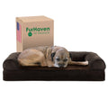 Furhaven Cooling Gel — Cama Ortopédica con Gel Refrescante, Bolsters Removibles y Cubierta Lavable para Perros Grandes
