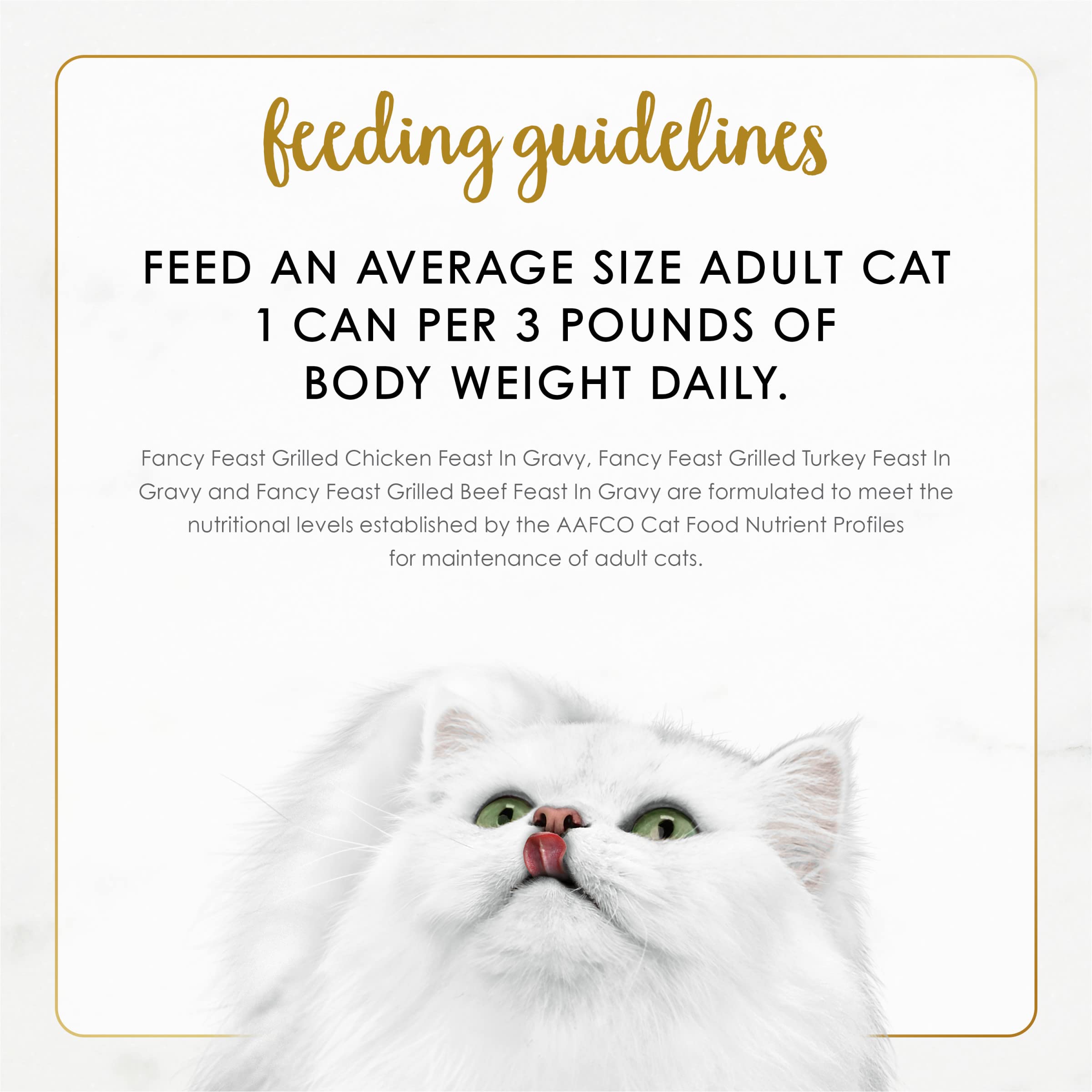 Fancy Feast Grilled — Alimento Húmedo para Gatos Variedad Aves y Res en Salsa Ligera — Pack de 24 Latas de 85g