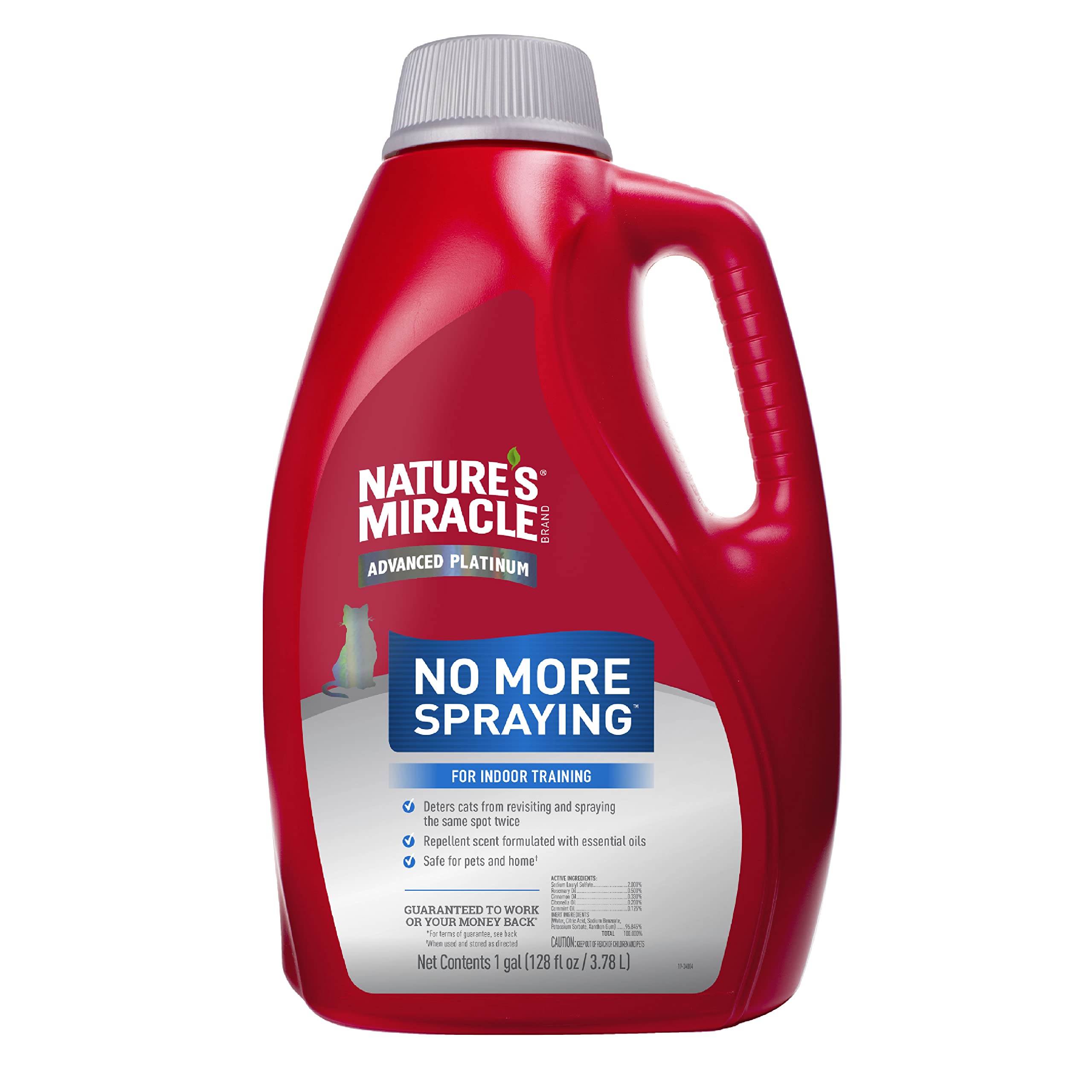 Nature's Miracle — Repelente Antimarcaje con Aceites Esenciales para Gatos de Interior