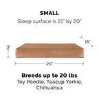 Furhaven — Cama Ortopédica con Cubierta Lavable y Desmontable para Perro