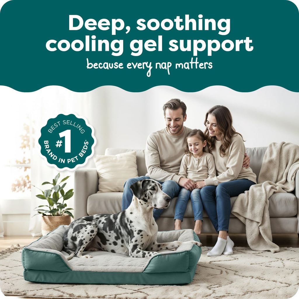Furhaven Cooling Gel — Cama con Gel Refrescante para Perro