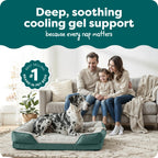 Furhaven Cooling Gel — Cama con Gel Refrescante para Perro