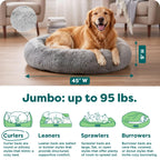 FurHaven Calming Cuddler — Cama Donut Calmante de Peluche para Perros y Gatos