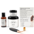 Eye Envy — Kit Inicial Removedor de Manchas de Lágrimas con Polvo ProPowder y Brocha Aplicadora para Perro