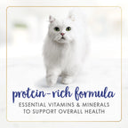 Purina Fancy Feast Alimento Húmedo para Gatos Adultos Sabor Pescado y Camarón en Hojuelas — Paquete de 24 Latas de 85g