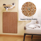 FUKUMARU — Tapete Rascador de Sisal Natural para Gato | Protege Tapetes y Sofás